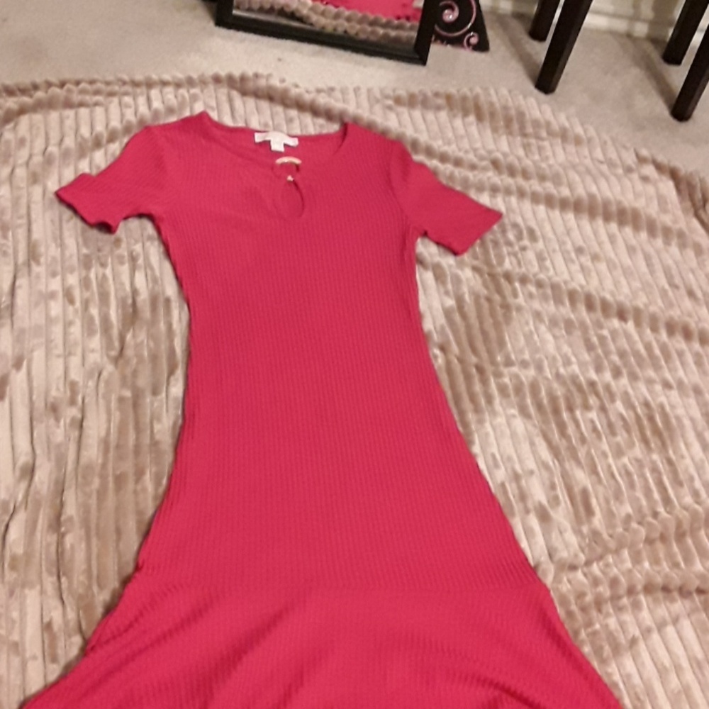 Red dress. Michael kors size xs